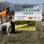 Gary Byfield and Buddy finished first place in the Open Category.